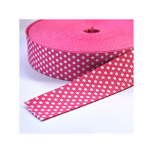 Bag belt with dots pink GB02