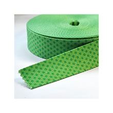 bag belt with dots green GB24