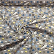 Birch fabrics tissus jersey coton bio Charley Harper Bank Swallo